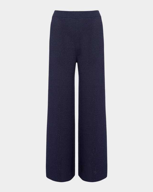 Goland Knit Wide-Leg Trousers
